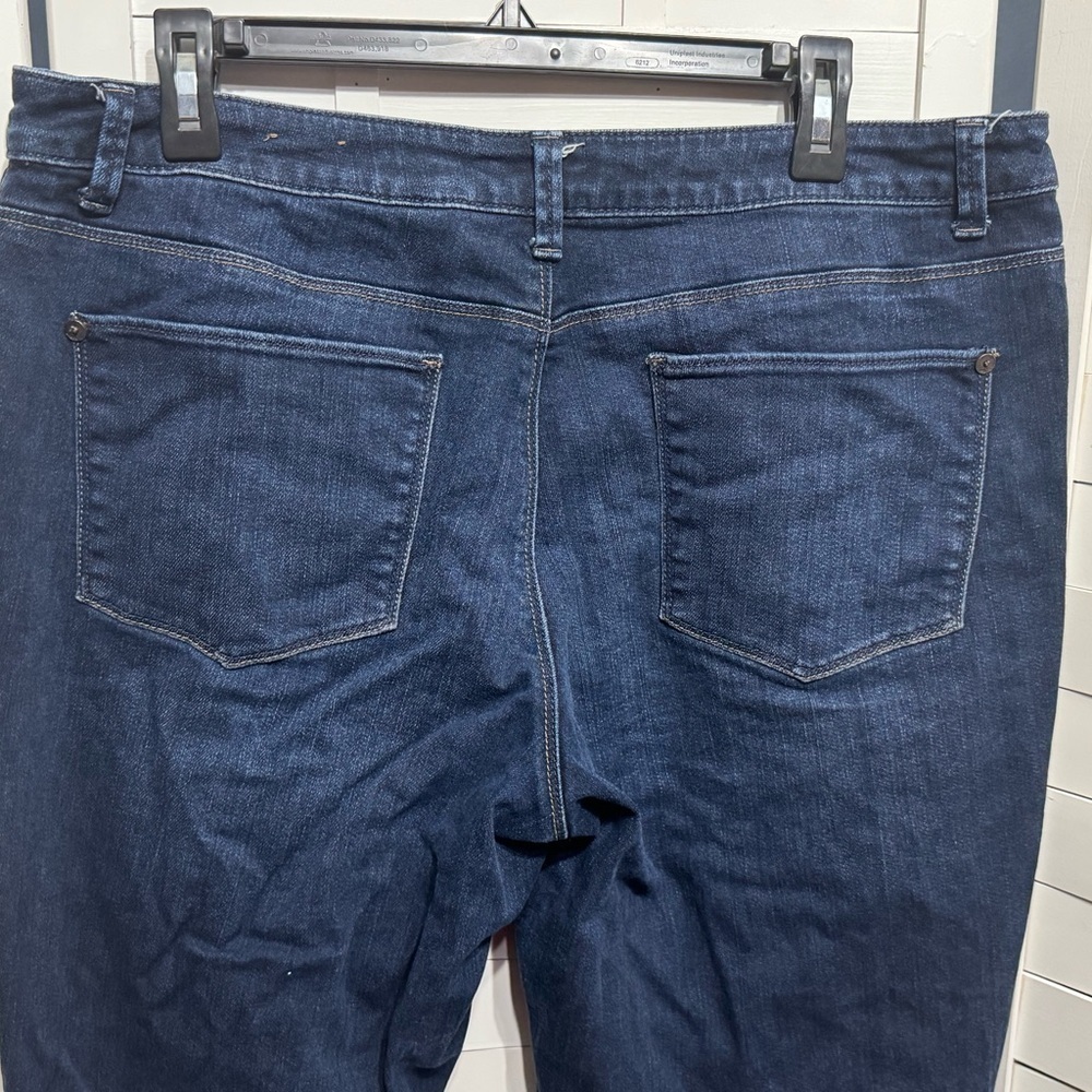 Coldwater Creek Dark Blue Flare Jeans - Picture 5 of 7
